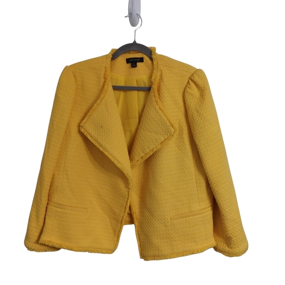 Ann Taylor Vibrant Yellow Blazer